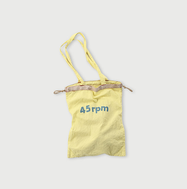 RPM Logo Print Bag yellow