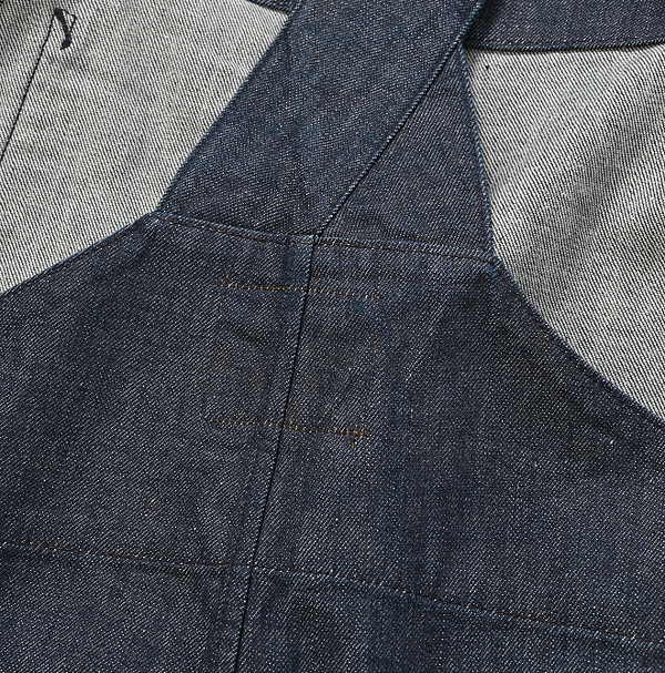 Raimugi Denim 908 Overall Nou Detail