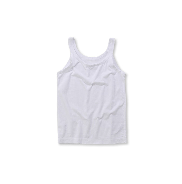 Dozume Tenjiku Cotton Camisole Pearl White