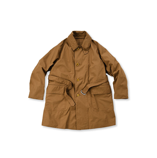 Cotton Weather 908 Half Coat Sand Beige