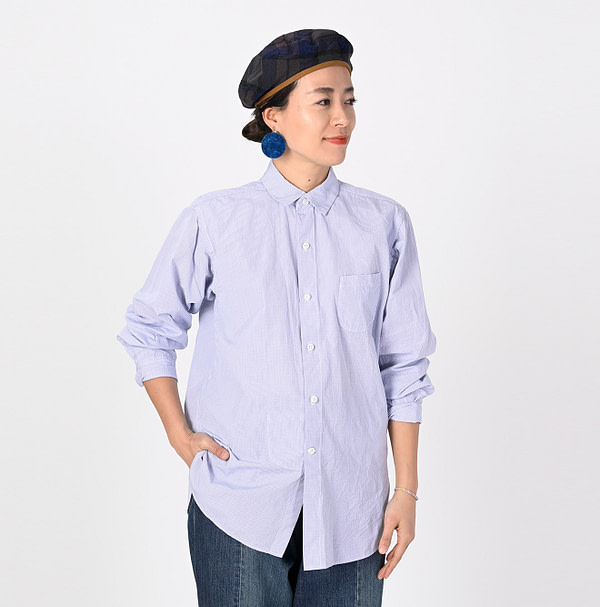 No.180 Miko 908 Cotton Tyrolean Shirt Female Model