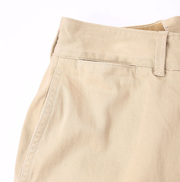 Okome Chino Cotton Charlotte Pants Detail