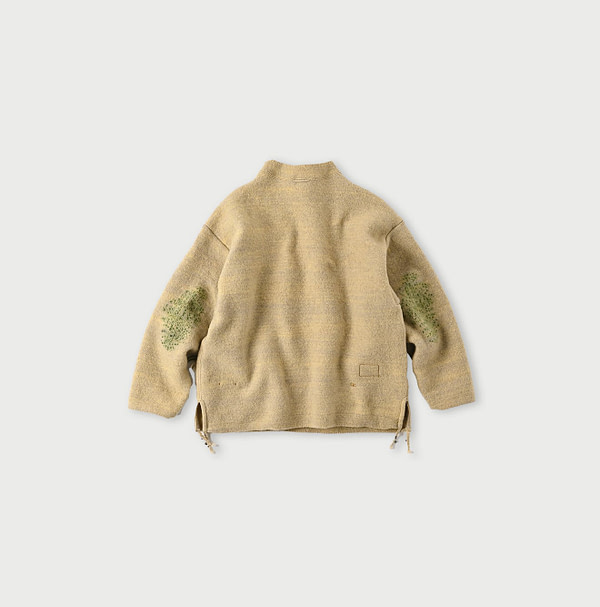 Chitose Wool Boiled 908 Uma Sweater Back