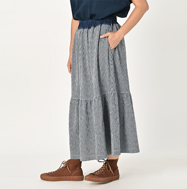 Hickory Tenjiku Skirt Female Model