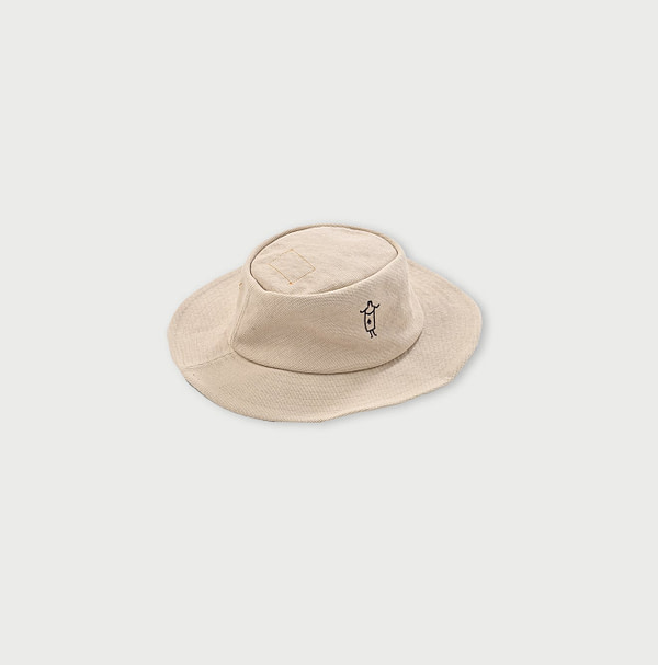 No. 4 Canvas Hat Beige