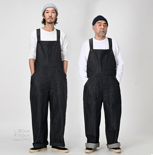 Raimugi Denim 908 Overall Nou Male Models