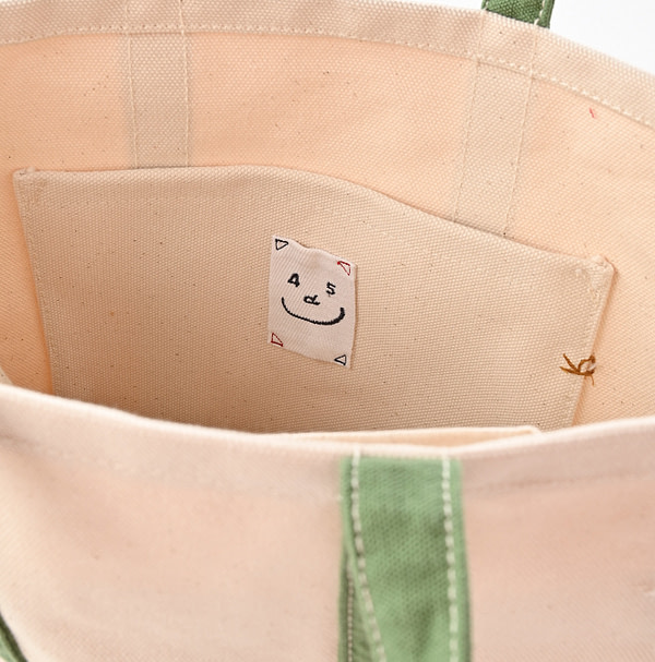 No.2 Cotton Canvas Tote Bag 17L Detail