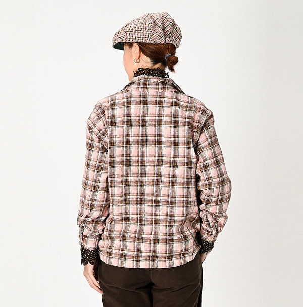 Indian Flannel 908 4-Pocket Shirt Female Model