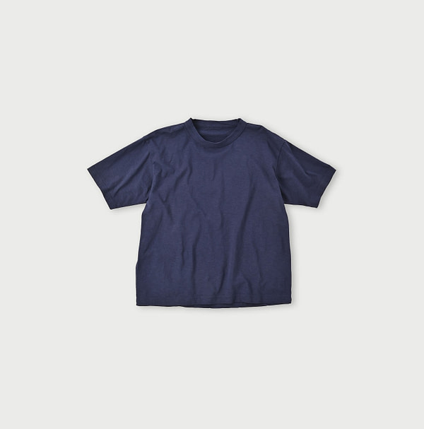 Dozume Tenjiku Cotton 908 Ocean T-shirt