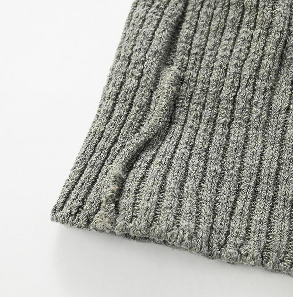 45 Star Knit Cap Sandy Ice Detail