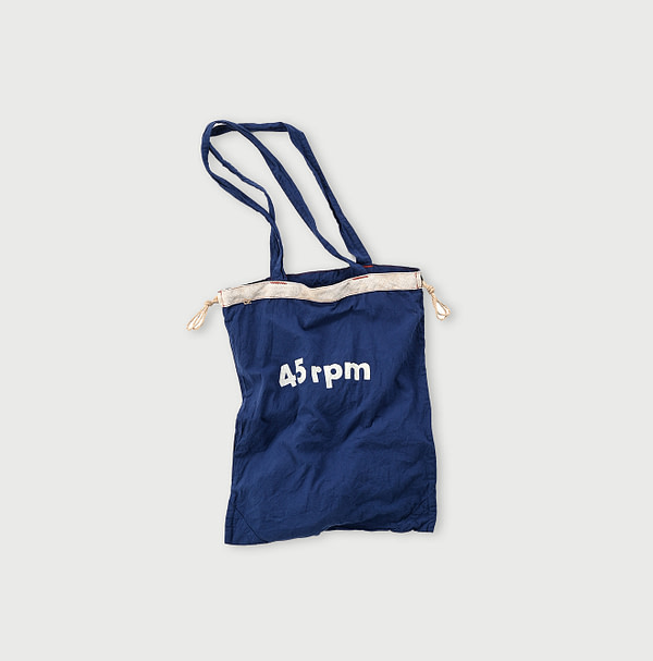 RPM Logo Print Bag navy