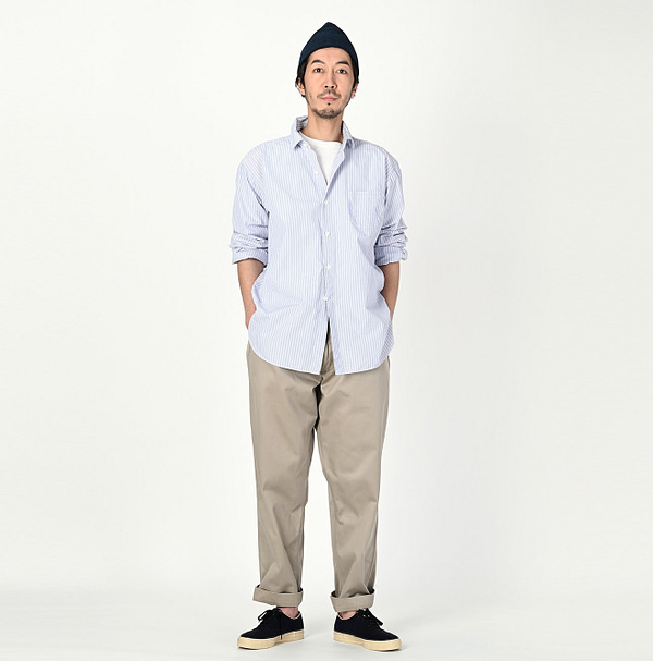 No.180 Miko 908 Cotton Tyrolean Shirt Male Model