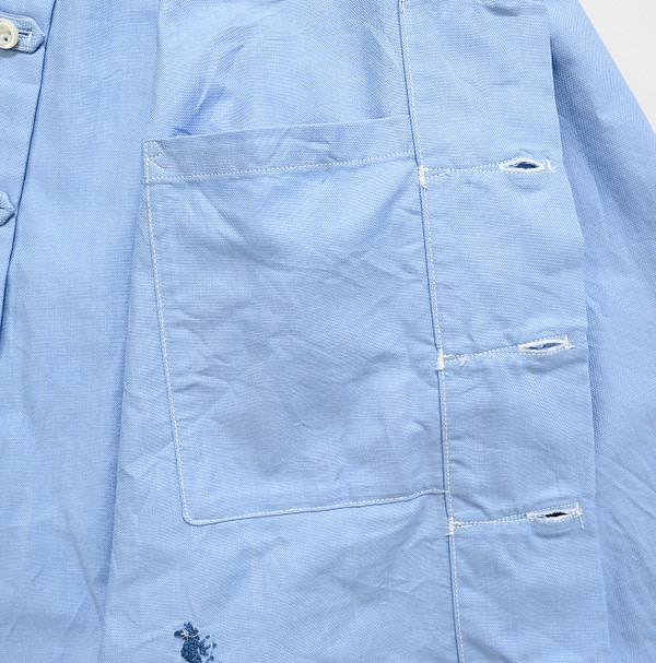 Supima Oxford 908 8 Knot Shirt Detail