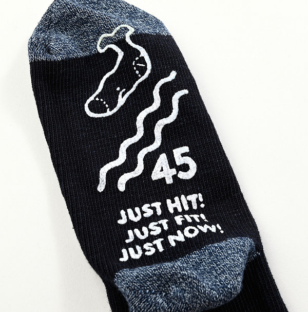 Indigo Dozume Socks Datail