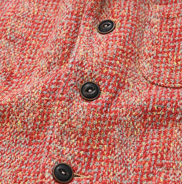 Tamatebako Tweed Tyrol Jacket MEN Detail