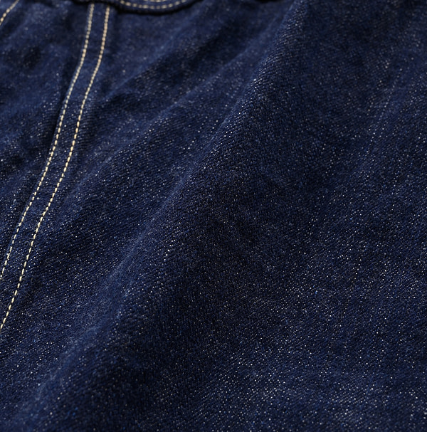 Futatabi 6.5 Ai Denim Sorahikohime Jacket Detail