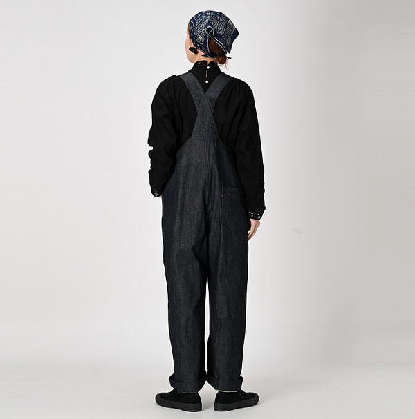 Raimugi Denim 908 Overall Nou Female Model