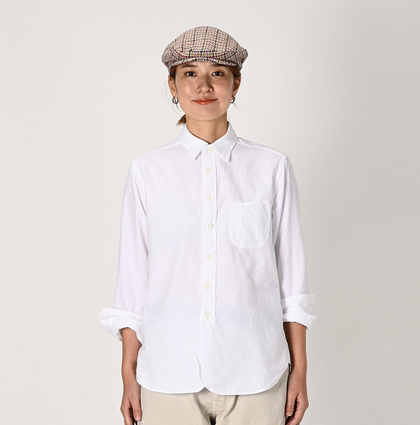 Double Woven 908 Loafer Shirt Female Model