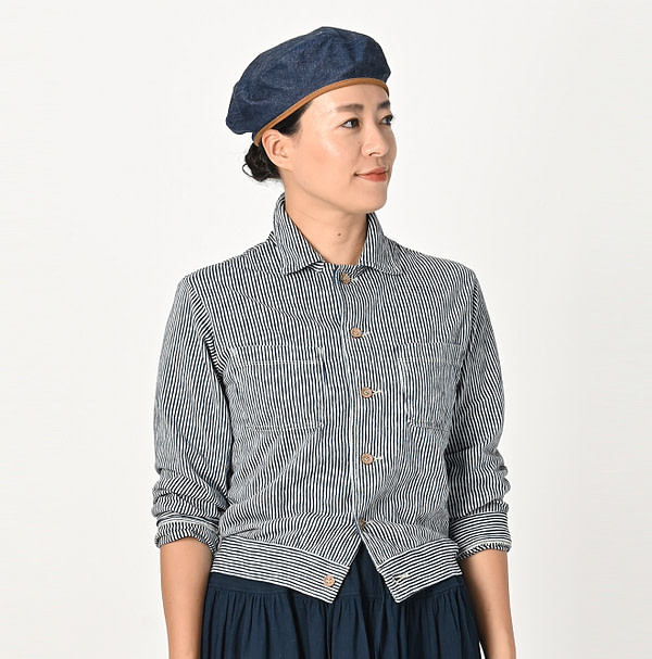 Hickory Tenjiku Jean Jacket Female Model