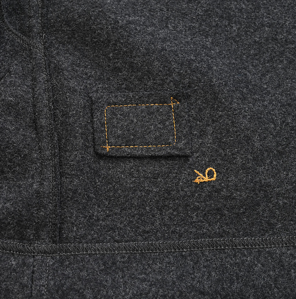 Jersey Melton 908 Blouson Detail