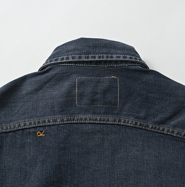 Kageiro Nando Raimugi Cotton Denim 908 G-jan Detail