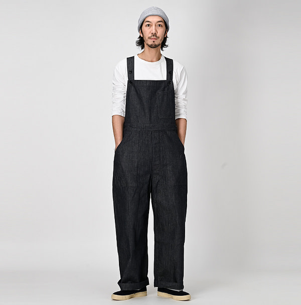 Raimugi Denim 908 Overall Nou Male Model