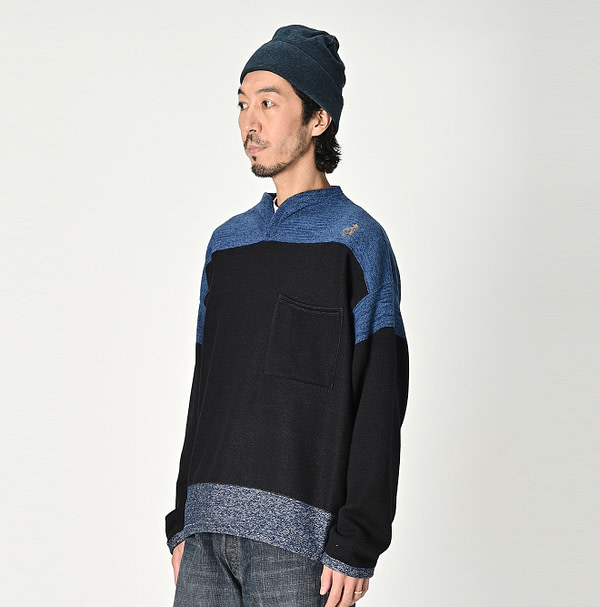 Indigo Yama Basque Outer T-shirt