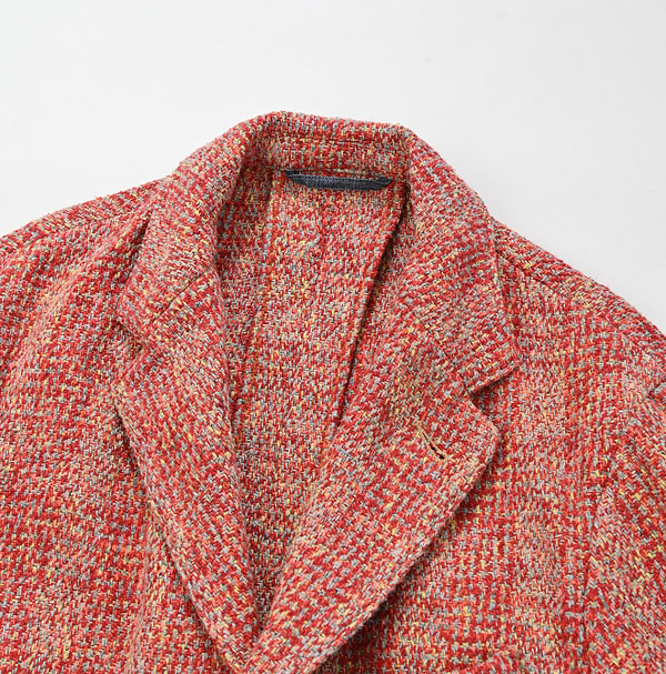 Tamatebako Tweed Tyrol Jacket MEN Detail