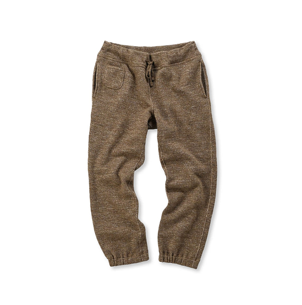 Wool Cotton Urake 908 Sweat Pants Khaki Top