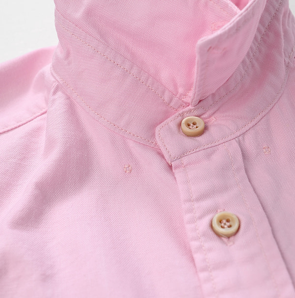 Supima Cotton OX 908 Loafer Shirt Detail