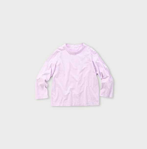 Dozume Tenjiku Cotton Square T-shirt Light pink