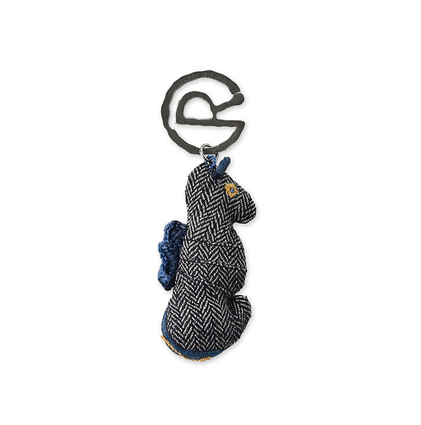 Eto Key Chain Umi Left Horse Dash Indigo Nou