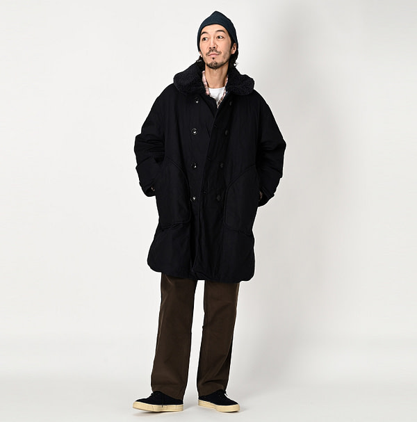 Indigo Fourth OX 908 Tent Coat Male Model