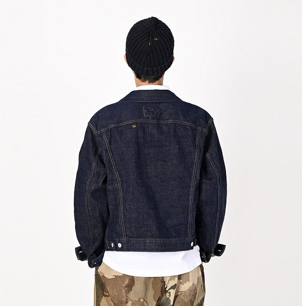 Futatabi 6.5 Ai Denim Sorahikohime Jacket Male Model