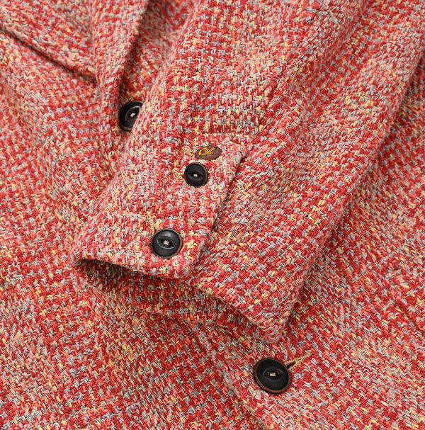 Tamatebako Tweed Tyrol Jacket MEN Detail