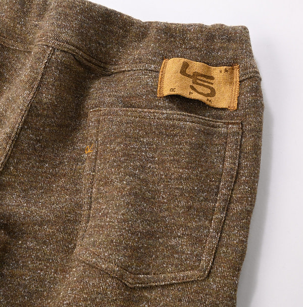 Wool Cotton Urake 908 Sweat Pants Detail