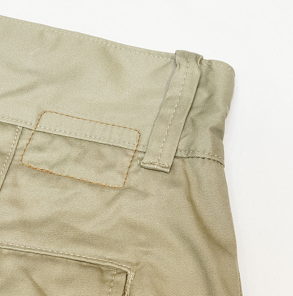 High Density Gaba Cotton Charlotte Baggy Detail