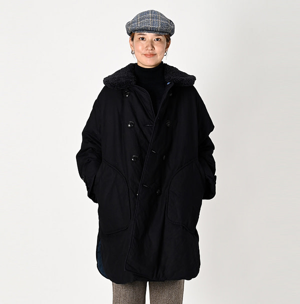 Indigo Fourth OX 908 Tent Coat Female Model