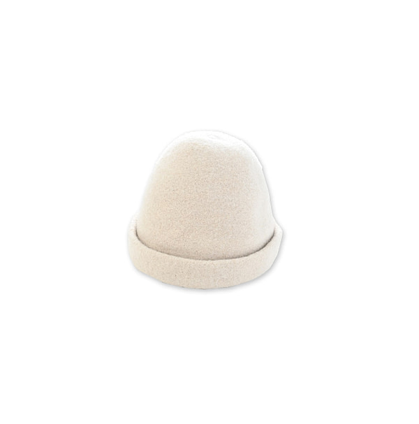 Boiled Tyrolean Hat Off White Top