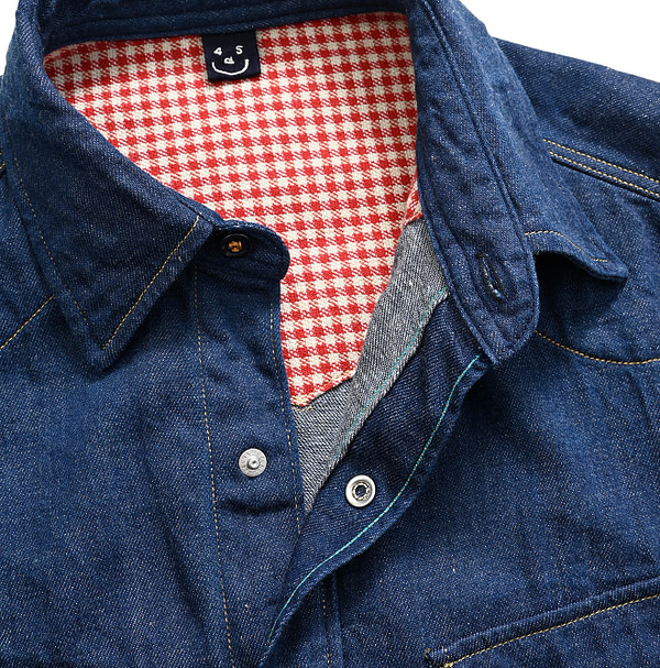 Shirt Denim 908 Eastern Shirt Detail