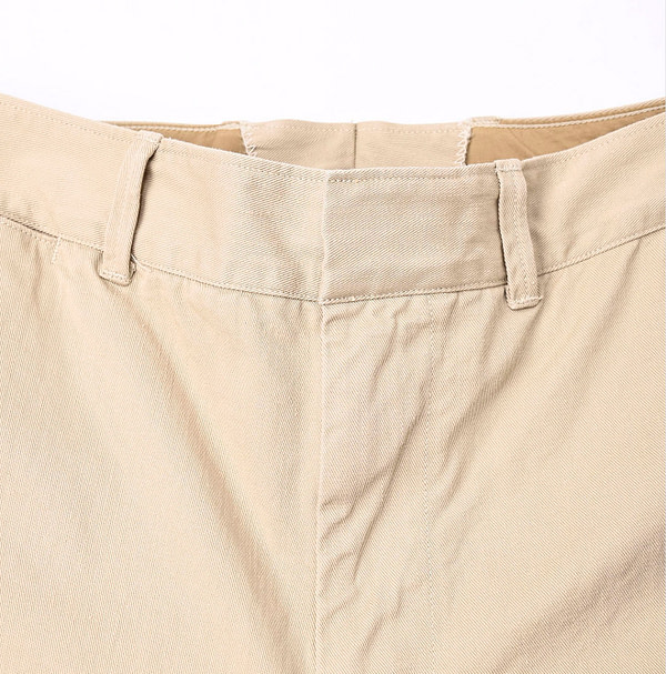 Okome Chino Cotton Charlotte Pants Detail