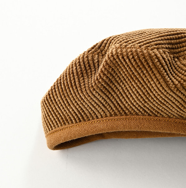 Selvedge Corduroy Beret Detail