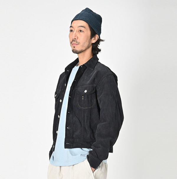 12 Well Corduroy 908 Yamahikohime Jacket Male Model