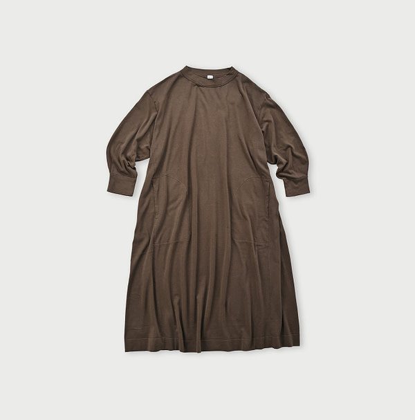 Supima Daily Knitsew Uma Dress Brown