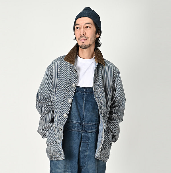 Mugi Denim 908 Cover All Processed Male Model