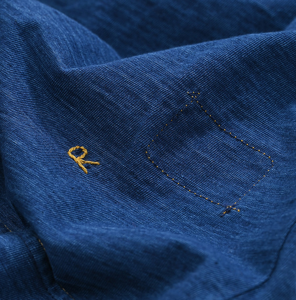 Indigo 908 45 Star T-shirt Long Sleeve Nou Detail