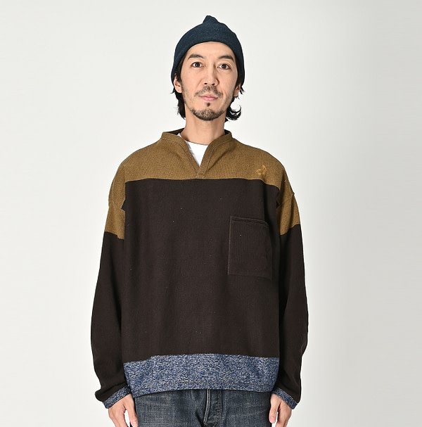 Yama Basque Outer T-shirt Male Model