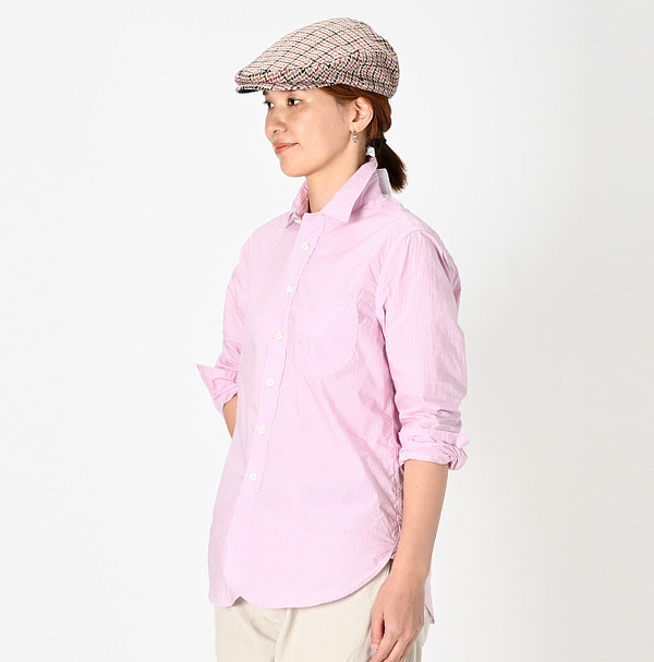 Supima Organic Baptiste 908 Loafer Shirt Female Model