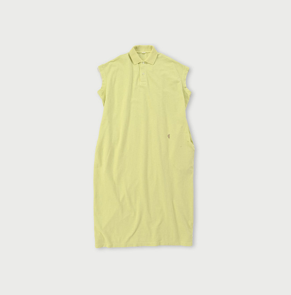 Zimba Cotton Kanoko Polo Dress Warbler