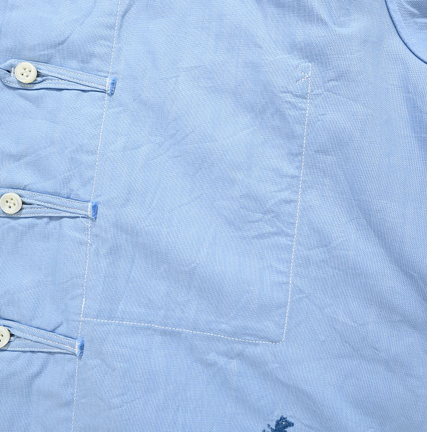 Supima Oxford 908 8 Knot Shirt Detail